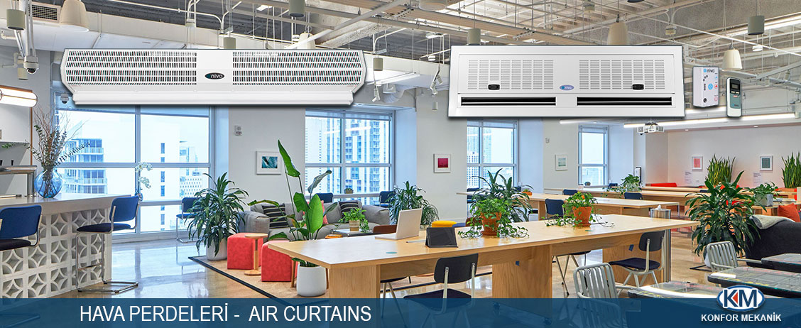 Hava Perdesi - Air Curtains - Proje Satış Montaj